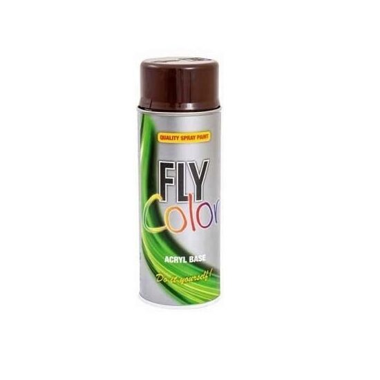 Vopsea spray decorativÄ Fly Color, acrilica, 400ml, maro nuca