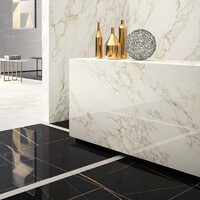 Lastra portelanata Italgraniti, Marble Experience, Calacatta Gold, 120x260cm
