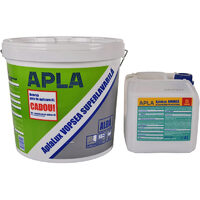 Set Vopsea superlavabila de interior, Apla Lux 15l + amorsa  4l