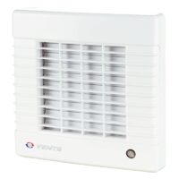Ventilator cu jaluzele automate si senzor de umiditate, VENTS, D100mm, 98mc/h