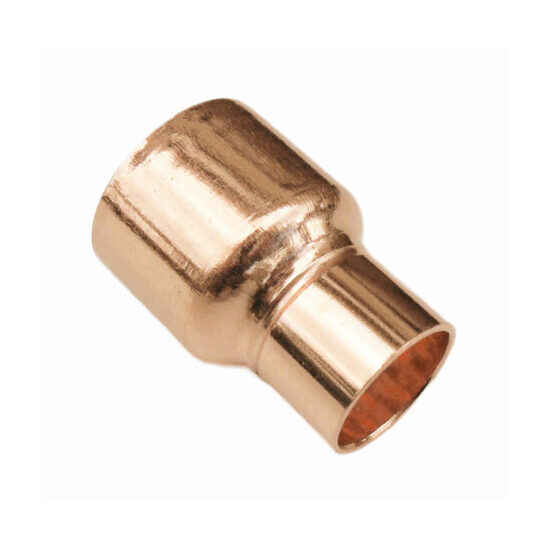 Mufa redusa 22-15 mm din cupru pentru imbinare prin sudura, cu filet interior-exterior