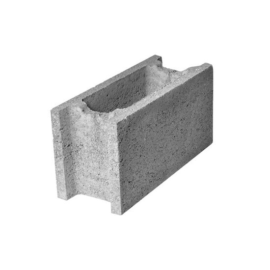 Boltar fundatie Petra, 50 x 20 x 25, gri fara cant