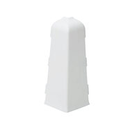 Colt exterior plinta pvc, Salag, alb