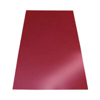 Tabla dreapta, 1000 x 2000mm, grosime 0.3mm, ral rosu