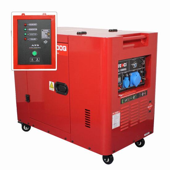 Generator diesel insonorizat Senci SC100000Q, 8kw