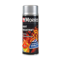 Spray vopsea decorativa, Morris, rezistenta la caldura, gri