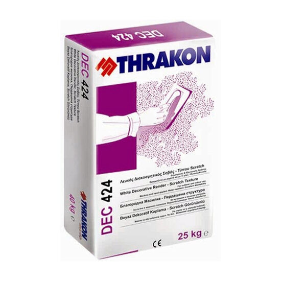 Tencuiala decorativa minerala THRAKON DEC 424 SCRATCH 1,5MM