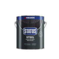 Lac pentru metal Status Steel transparent mat, 0.75l
