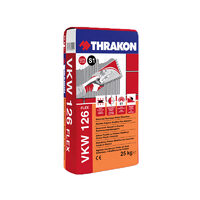 Adeziv flexibil placari ceramice si piatra, THRAKON VKW 126, 25kg, gri