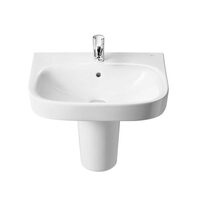 SEMI-PIEDESTAL DIN PORTELAN PT LAVOAR ROCA DEBBA A337991000