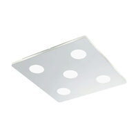Plafoniera pentru baie, Eglo Cabus, LED 5x4.5W 2100lm 3000K IP44, Crom