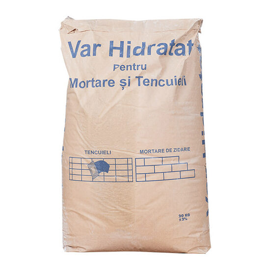 VAR HIDRATAT PENTRU MORTARE SI TENCUIALA, CARMEUSE, 20 KG