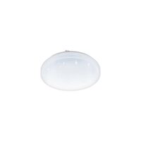 Plafoniera cu efect de cristal, Eglo Frania-S, LED 11.5W 1350lm 3000K ø280mm, Alb