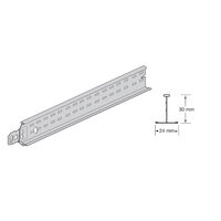 Profil compartimentare tavan casetat, Knauf Amstrong System S+, Prelude 24 alb, 24/30mm, 600mm