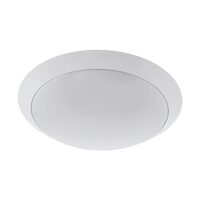 Plafoniera exterior, Eglo Pilone, LED 1x11W 950lm 3000K IP44 ø300mm, Alb