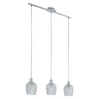 LUSTRA CRISTAL, EGLO BONARES 1 94897, 3x60W, E27, CROM