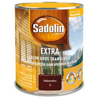 Lac pentru lemn, Sadolin Extra, Palisandru, 1l