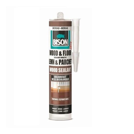 Mastic pentru lemn BISON Wood Sealant, 300ml, merbau