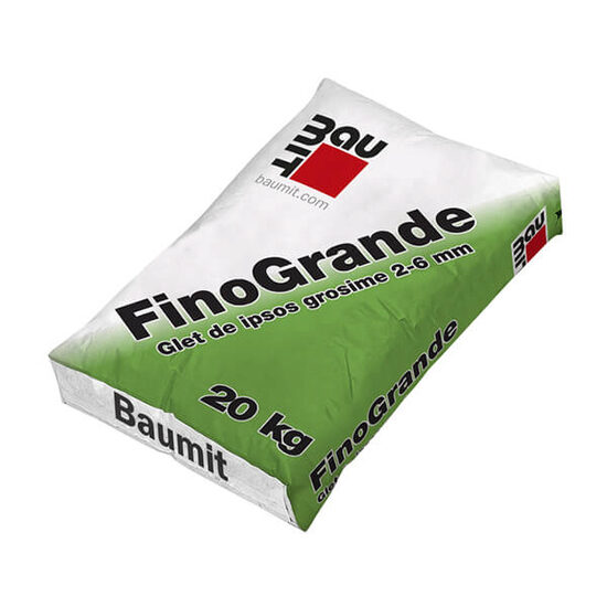 GLET DE IPSOS PENTRU INTERIOR 2-6 MM, BAUMIT FINOGRANDE