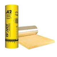 Vata minerala de sticla cu folie de aluminiu, Isover Rio Alu, 100mm, 1200x7500mm