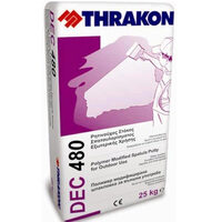 Glet de nivelare pe baza de ciment, Thrakon DEC 480 Alb, 20kg