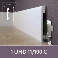 Plinta duropolimer, L=2.4m, UHD 11/100C