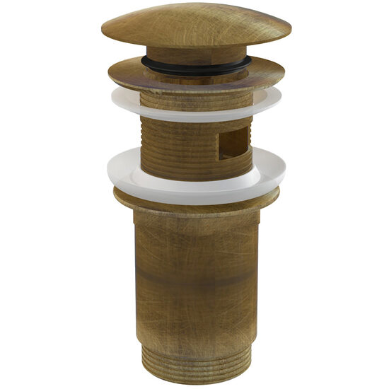 Ventil lavoar 5/4" metalic Alca, cu dop mare