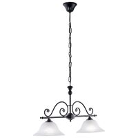 LUSTRA, EGLO MURCIA 91004, 2X60W, E27, NEGRU/ALB