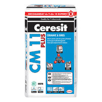 ADEZIV MONTARE GRESIE SI FAIANTA, CERESIT CM 11 PLUS, GRI