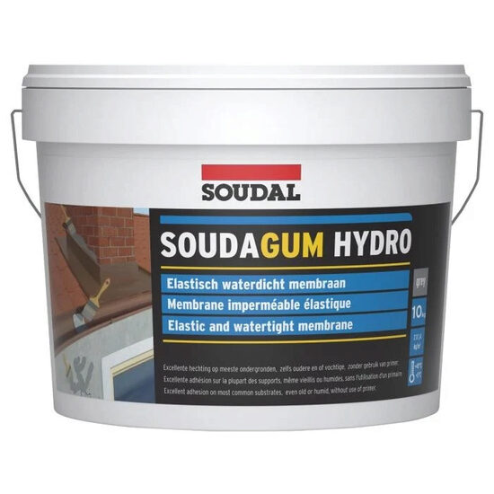 Hidroizolatie lichida Soudal Soudagum Hydro, 10 kg