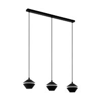 LUSTRA, EGLO PERPIGO 98682, 3X5W, GU10, NEGRU