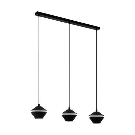LUSTRA, EGLO PERPIGO 98682, 3X5W, GU10, NEGRU