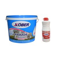 Set Vopsea superlavabila  exterior Kober Fassade 15L + amorsa 3l