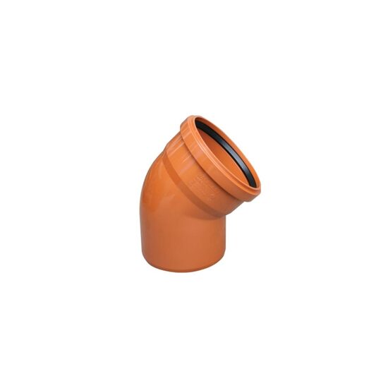 Cot canal pvc, D.110, 15 grd