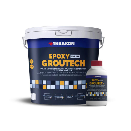 Chit de rosturi cu granulatie fina Thrakon FMF 155 Nr 711, antracit, 3kg