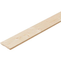 Lambriu lemn trapez. molid AB, 12.5mm (0.96 x 3.0m) (10buc/bax, 2.88mp/bax)