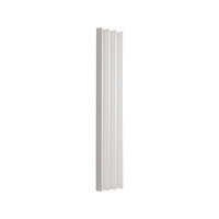 Calorifer, Cordivari Groove, alb (Ral 9010), L 416 mm, H 2000 mm