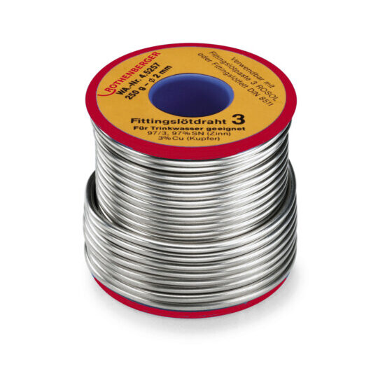 Aliaj lipire 250 gr, 3 mm, ROTHENBERGER 45255