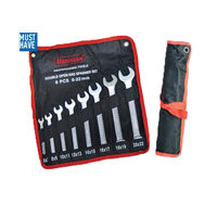 SET CHEI FIXE DUBLE, BENMAN, DIN3110, 12 PIESE, 6-32, 70167