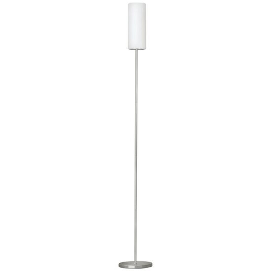 LAMPADAR, EGLO TROY 3 85982, 1x60W, E27, NICHEL MAT, ALB