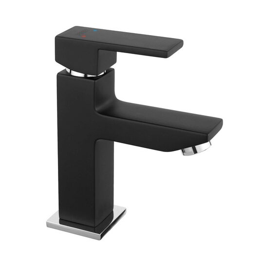 Baterie stativa lavoar, Ferro Zicco, negru