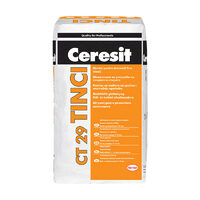 Mortar tinci pentru tencuieli fine, CERESIT CT 29, 25 KG