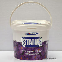 Vopsea lavabila Status 100% Acrilyc paint, exterior 10l