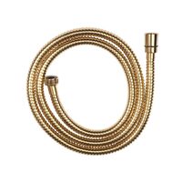 Furtun flexibil dus conic, Ferro, metalic 150 cm, auriu