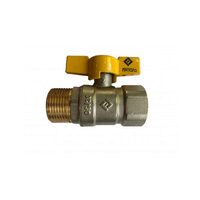 Robinet gaz D.3/4" FI-FE Fluture