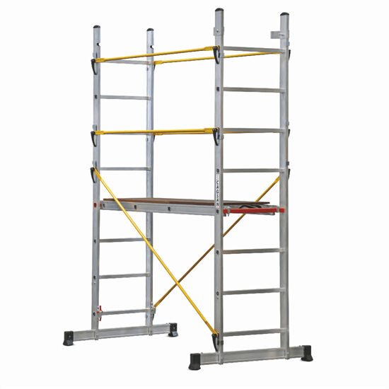 Schela mobila completa, Hlucru, 4.40m, plan 45x155cm