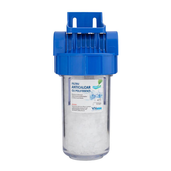 Kit filtru anticalcar cu polifosfati, Valrom AquaPur, 7"