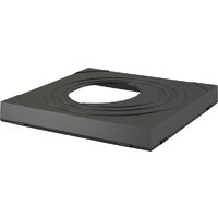 Adaptor universal pentru racordarea burlanelor, Alcadrain AGV911, negru