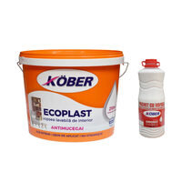 Promo Set: Vopsea lavabila interior, Kober Ecoplast, 15l + amorsa 3l