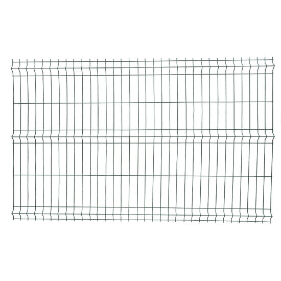 Panou gard plastifiat verde bordurat, 4.2mm, 1230 x 2510mm, RAL 6005